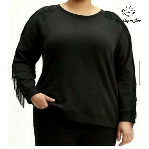 Levis Reese Crewneck Black Western Pullover Size 3X - Picture 1 of 4